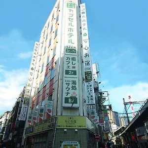 캡슐 호텔 안신 오야도 신바시 캡슐호텔 도쿄